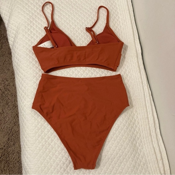 Cupshe Rust Bikini Set - Picture 5 of 5